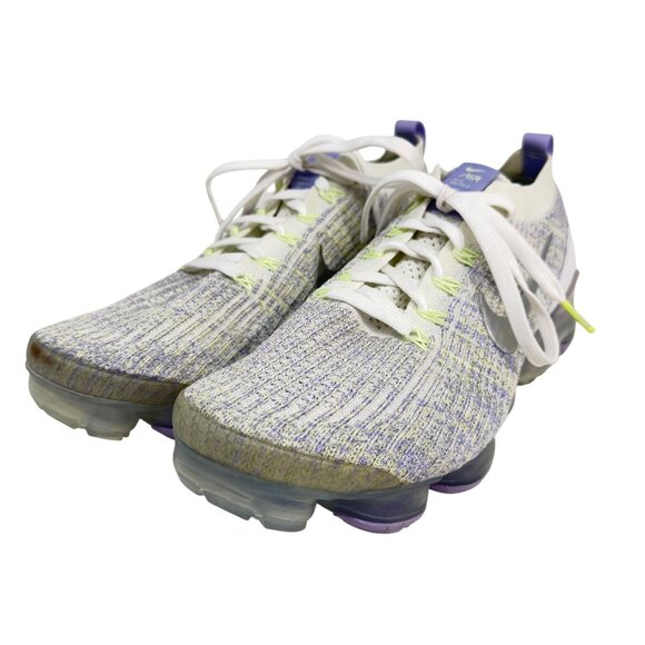 Nike Shoes - Nike Vapormax Flyknit 3 - Barely Volt - Women's US 11.5 / UK 9 (AJ6910-102)